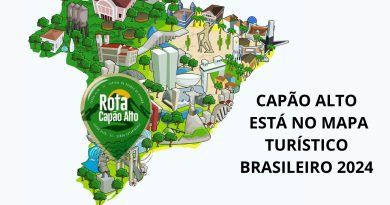 Capão Alto está no Mapa Turístico Brasileiro 2024